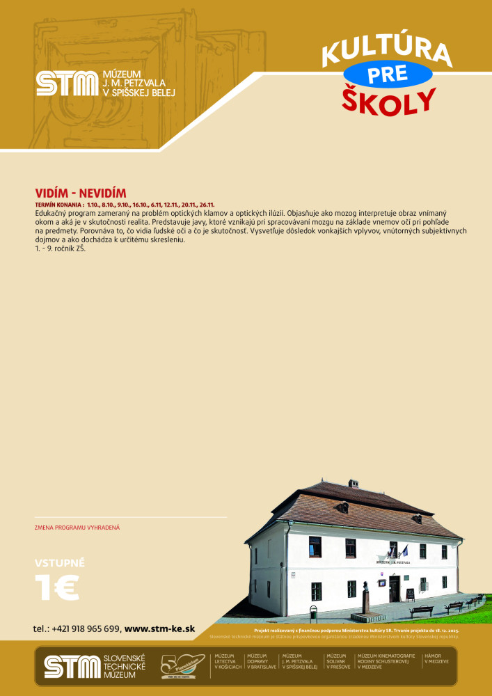 programy_kultura pre skoly_muzeum petzvala